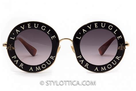 gucci lunette aveugle par amour|GUCCI *PRESTIGE* .